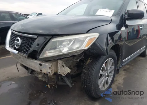 2015 Nissan Pathfinder Sl из США, поврежденный, VIN 5N1AR2MM8FC720569
